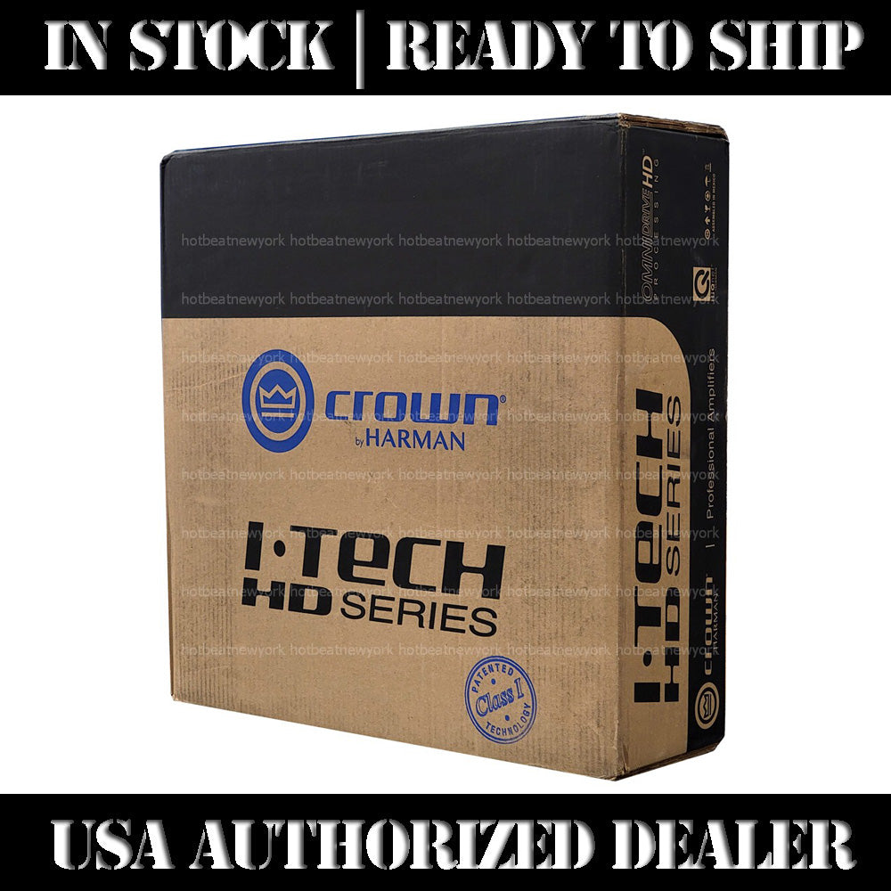 Crown I-Tech 4x3500HDS 4-Channel Touring Power Amplifier