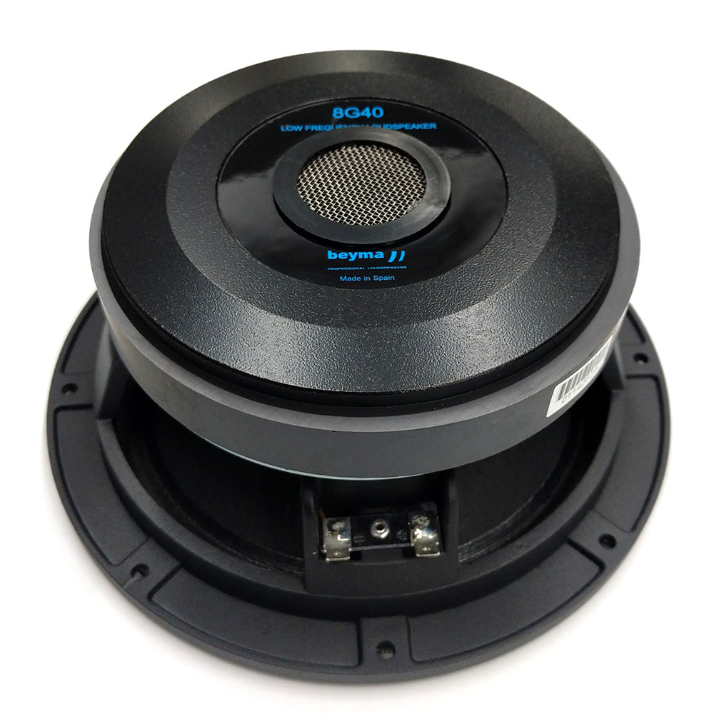 beemaです。 Beyma 8G40 8-inch Low Frequency Transducer Midbass Speaker 250