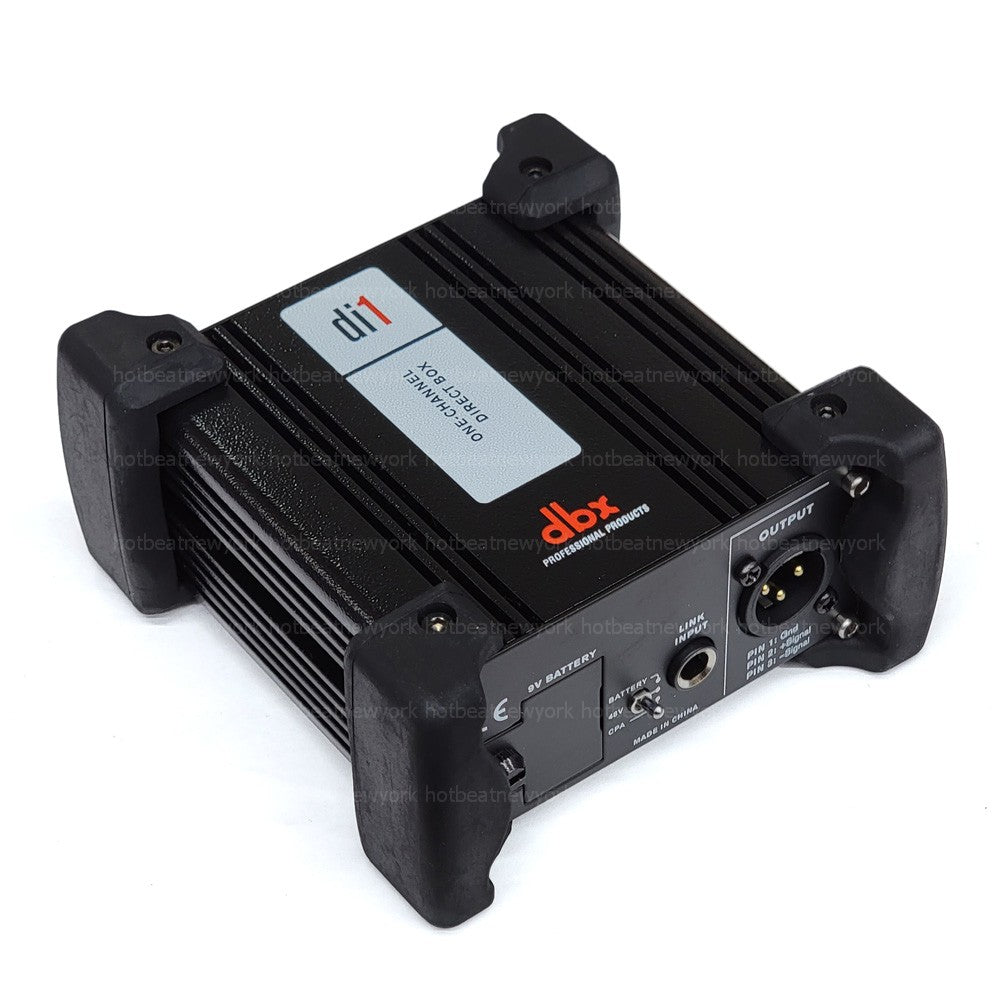 dbx DI1 Active Direct Box – Hot Beat Electronics
