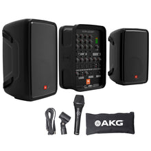 Load image into Gallery viewer, JBL EON208P PA System with 8-Channel Mixer and Bluetooth