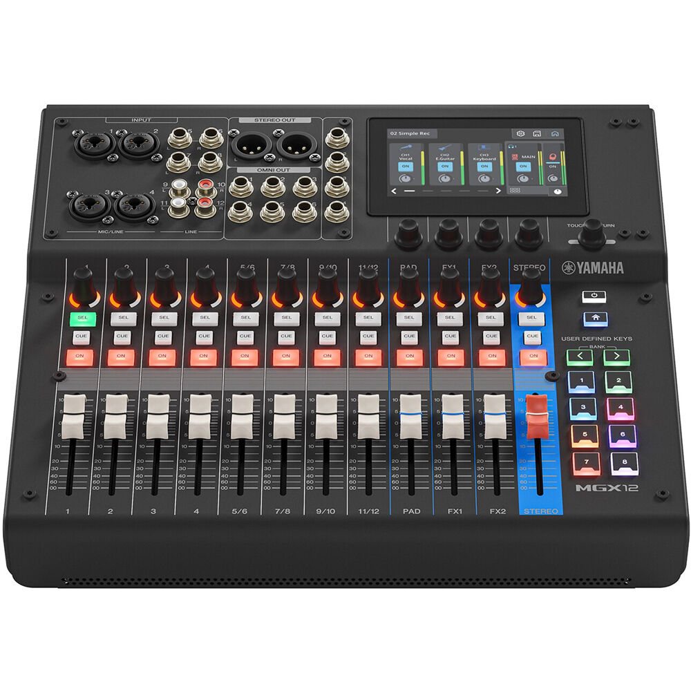 Yamaha MGX12 Digital Mixer - Black – Hot Beat Electronics