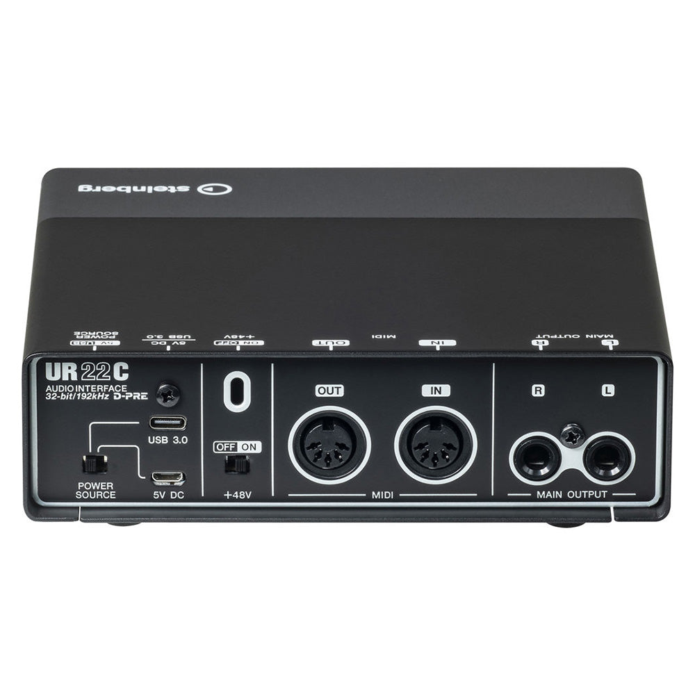 Steinberg UR22C 2x2 USB Gen 3.1 Audio Interface – Hot Beat Electronics