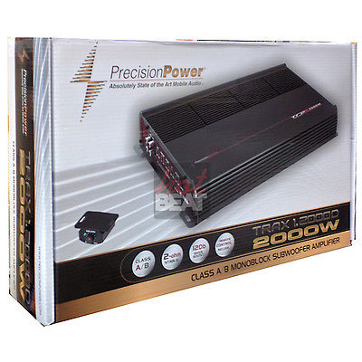 Precision Power Class A/B Car Amplifier TRAX 2,000 watts