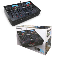 Load image into Gallery viewer, Numark CDMixUSB Dual CD Media Player 2-Deck Mixer DJ Controller 676762824217