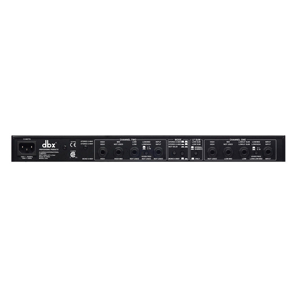 dbx 234S Stereo 2/3 Way, Mono 4-Way Crossover – Hot Beat Electronics