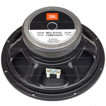 Load image into Gallery viewer, JBL Selenium 10MG600 10&quot; Mid-Bass Woofer 600 Watts 8 Ohms (300 Watts RMS)