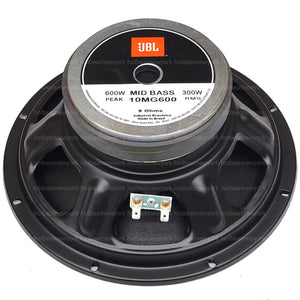 JBL Selenium 10MG600 10" Mid-Bass Woofer 600 Watts 8 Ohms (300 Watts RMS)