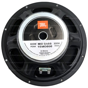 JBL Selenium 10MG600 10" Mid-Bass Woofer 600 Watts 8 Ohms (300 Watts RMS)