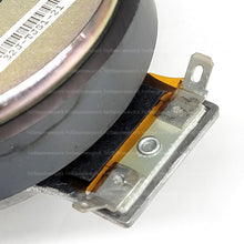 Load image into Gallery viewer, Close-up of a side terminals positive and negative metal component with a white background