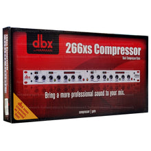 Load image into Gallery viewer, dbx 266xs Dual Compressor Gate UPC: 691991401244