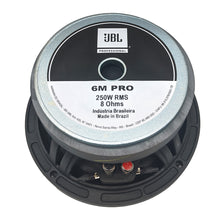 Load image into Gallery viewer, JBL 6M PRO 6-inch Midrange Midbass Speaker 250-Watt RMS
