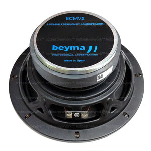 Beyma 8CMV2 8-inch Low Mid Frequency Transducer Midrange Midbass Speaker 250 Watts RMS 8-ohm