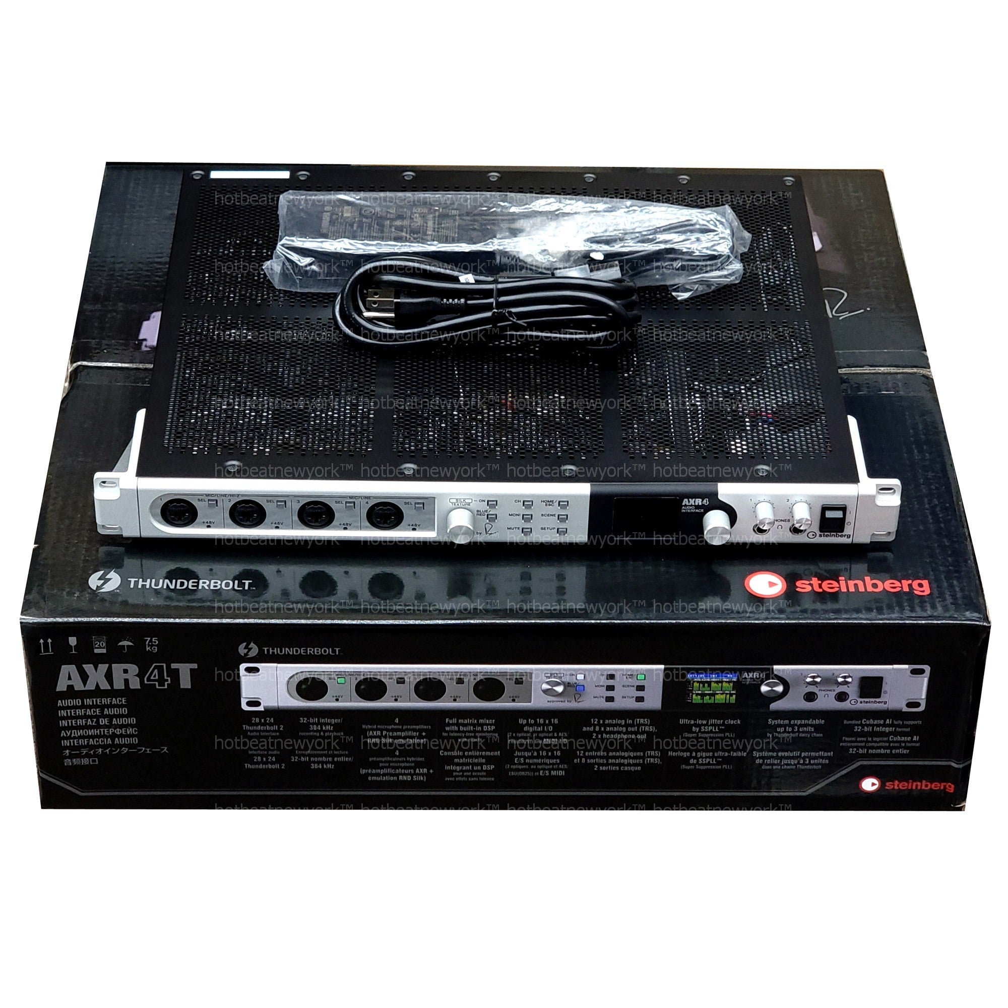 tomoSTEINBERG AXR4T　オーディオインターフェイス Steinberg AXR4T 32-bit Premium Thunderbolt Audio Interface (OPEN