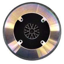 Load image into Gallery viewer, JBL D405 TRIO-X Bottom View Showing the 2 inch throat on the center and 4 mounting holes for the horn