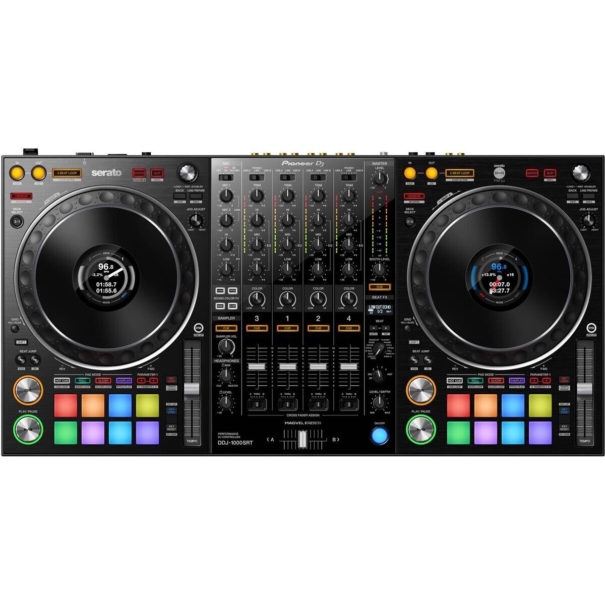 Pioneer DJ DDJ-1000SRT 4-Channel Serato DJ Controller – Hot