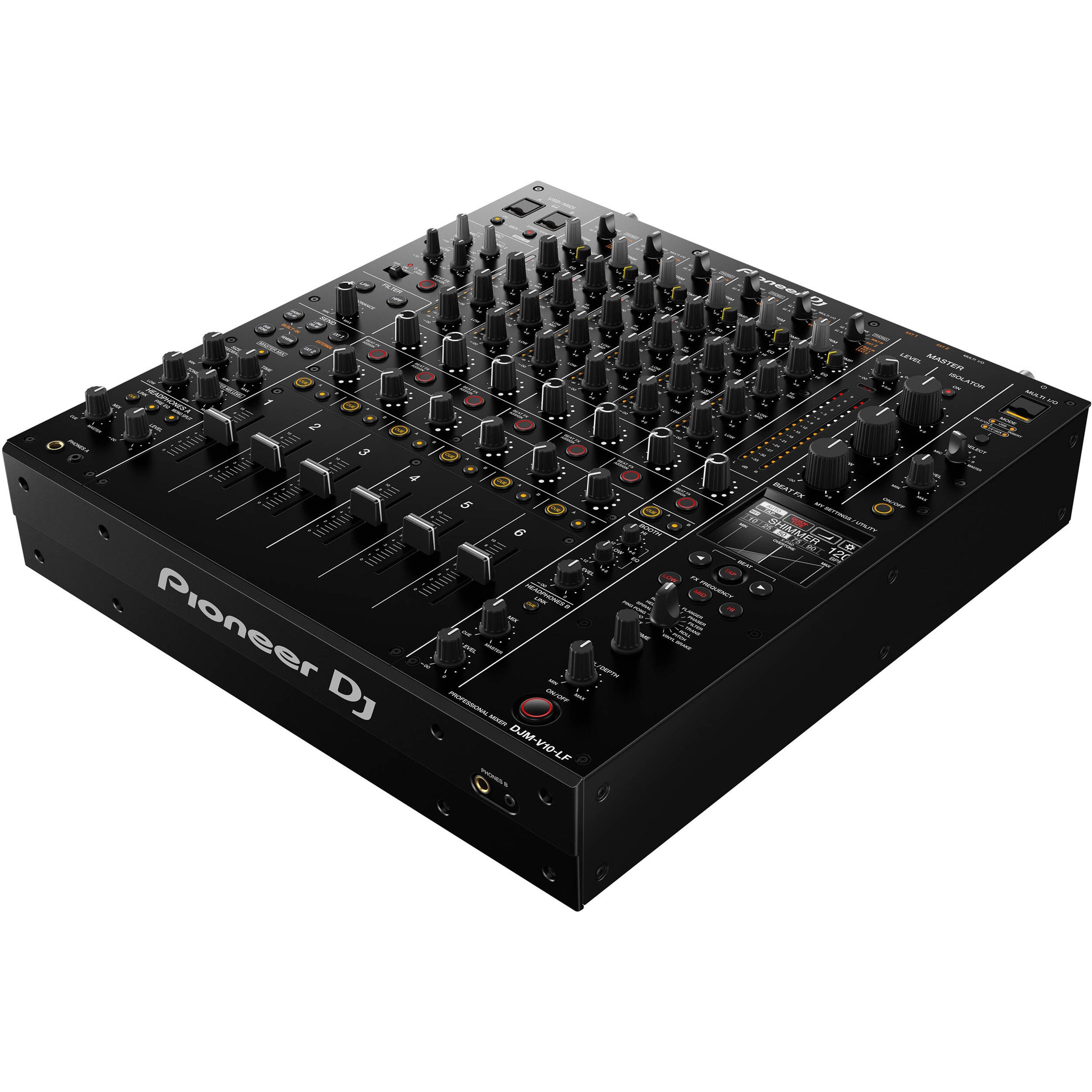 Pioneer DJ DJM-V10-LF 6-Channel Professional DJ Mixer – Hot Beat