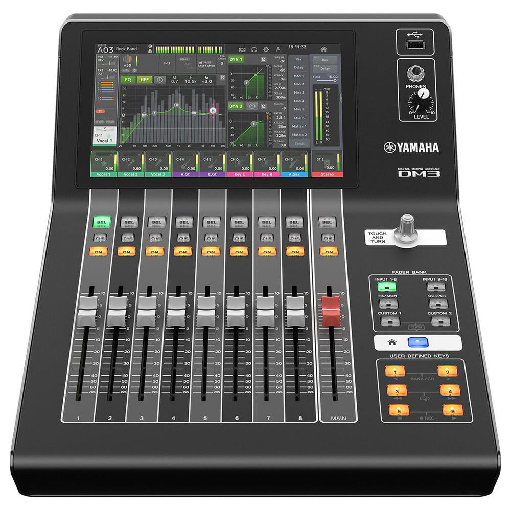Yamaha DM3 Standard Ultra Compact Digital Mixing Console Multi-Track Recording DM3S