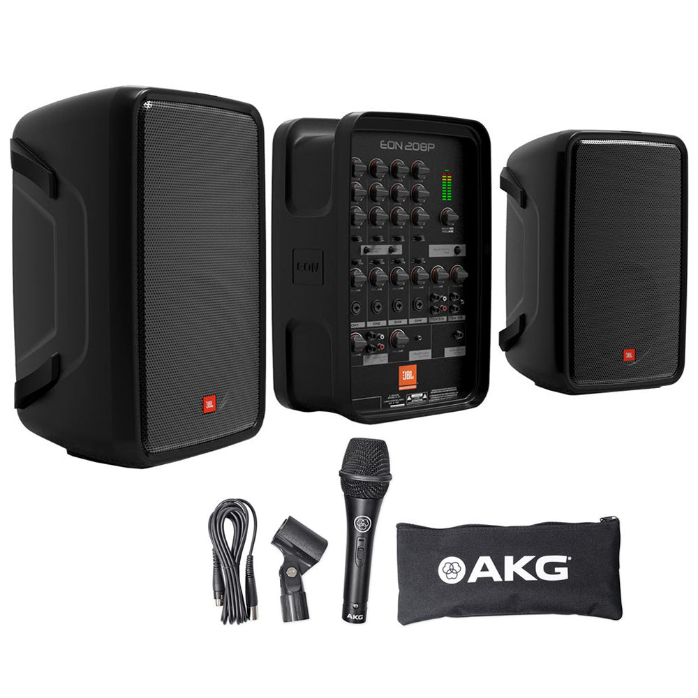 JBL EON 208P ポータブルPAシステム Amazon.com: JBL Professional EON208P Portable All-in-One Dual
