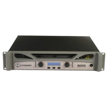 Load image into Gallery viewer, Crown NXTI6002-U-US XTI6002 Power Amplifier Main Photo Front Panel Showing DSP LCD and 3 -buttons 2-Channel knobs and power switch HOTBEATNEWYORK 