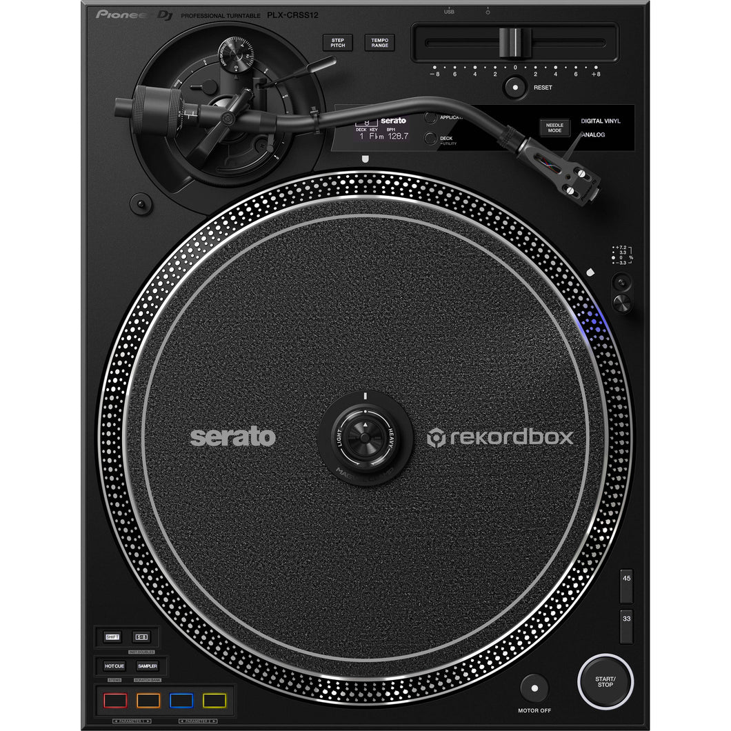 Pioneer DJ PLX-CRSS12 Professional DVS Digital Analog Hybrid Turntable