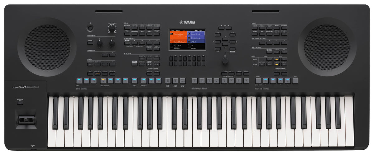 Yamaha PSR-SX620 61-Key Arranger Workstation – Hot Beat Electronics