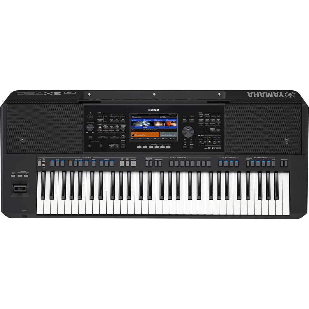 Yamaha PSR-SX720 61-Key Mid-Level Arranger Keyboard PSRSX720