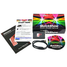 Load image into Gallery viewer, Quickshow FB3 Pangolin LaserShow Designer Software + Interface + 25 ft ILDA Cable