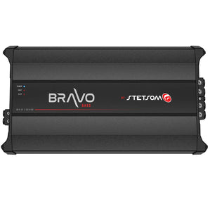 Stetsom BRAVO BASS 8K Digital Subwoofer Amplifier Mono 1 Channel Class D 8000 Watts RMS 1-ohm STETSOMBRAVOBASS8K1