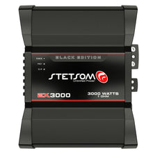 Load image into Gallery viewer, Stetsom EX 3000 Black Edition Mono 1 Channel Digital Amplifier Class D 3k Watts RMS 1-ohm STETSOMEX3000-1 BK