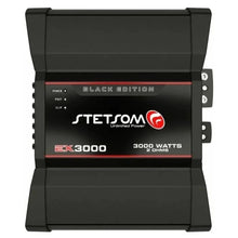 Load image into Gallery viewer, Stetsom EX 3000 Black Edition Mono 1 Channel Digital Amplifier Class D 3k Watts RMS 2-ohm STETSOMEX3000-2 BK EX3000