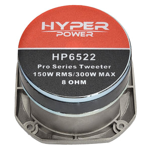 HyperPower HP6522 High Compression 4" Bullet Tweeter 150 Watt RMS 8-ohm