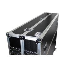 Load image into Gallery viewer, ProX XS-LCD7080WX2 Universal Case For Flat Panel Monitor LED-LCD-Plasma TV Dual 70" to 80" Adjustable Flight Case W-4" Casters
