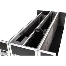 Load image into Gallery viewer, ProX XS-LCD7080WX2 Universal Case For Flat Panel Monitor LED-LCD-Plasma TV Dual 70" to 80" Adjustable Flight Case W-4" Casters