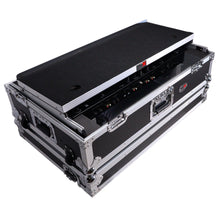 Load image into Gallery viewer, ProX Flight Case for Pioneer DDJ-REV7 &amp; DDJ-1000 SRT DJ Controller w/ 2U Rack Space Laptop Shelf Wheels LED Kit XS-REV71K2UWLT LED