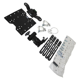 ProX XT-MEDIAMOUNT Universal 32" to 80" TV Bracket Clamp with Vesa Mounting Bracket for F34 F32 12" Bolt Truss or Speaker Stands