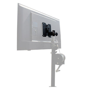 ProX XT-MEDIAMOUNT Universal 32" to 80" TV Bracket Clamp with Vesa Mounting Bracket for F34 F32 12" Bolt Truss or Speaker Stands