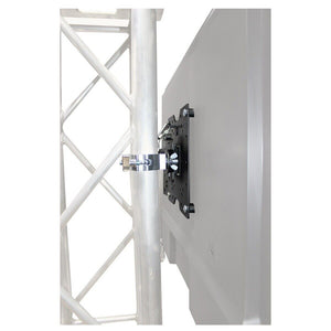 ProX XT-MEDIAMOUNT Universal 32" to 80" TV Bracket Clamp with Vesa Mounting Bracket for F34 F32 12" Bolt Truss or Speaker Stands