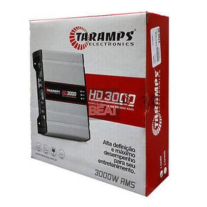 Taramps HD3000 3000 Watt RMS 1 ohm Full Range Amplifier  - USA Authorized Dealer