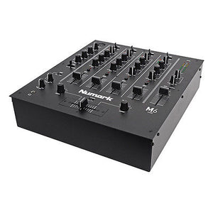 Numark M6 USB 4-Ch Professional DJ Mixer with USB Interface 0676762164214, BLACK