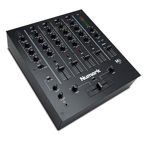 Numark M6 USB 4-Ch Professional DJ Mixer with USB Interface 0676762164214, BLACK