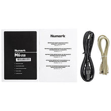 Load image into Gallery viewer, Numark M6 USB 4-Ch Professional DJ Mixer with USB Interface 0676762164214, BLACK
