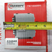 Load image into Gallery viewer, Taramps TS400x4 Class D Car Amplifier Amp 400 Watts RMS TS400X4 7898556840682