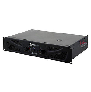 Crown XLi 2500 Power Amplifier Heavy Duty Amp Class A/B 871015006918 xli2500