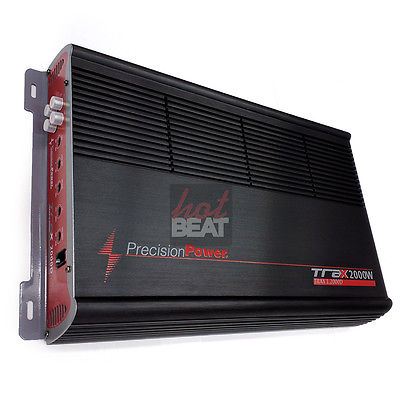 Precision Power Class A/B Car Amplifier TRAX 2,000 watts Monoblock Subwoofer Amp