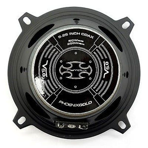 Phoenix Gold RYVAL Series V50 2-Way 5.25" Car Speaker 5 1/4, Pair