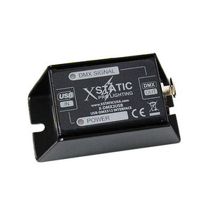 XStatic Pro Universal USB In to DMX Out Converter Works with most DMX Programs