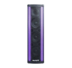 Numark Lightwave Speakers Built-in LED Lights Sync Light Show 0676762263115