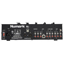 Load image into Gallery viewer, Numark M6 USB 4-Ch Professional DJ Mixer with USB Interface 0676762164214, BLACK