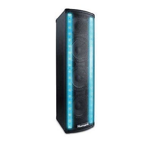 Numark Lightwave Speakers Built-in LED Lights Sync Light Show 0676762263115