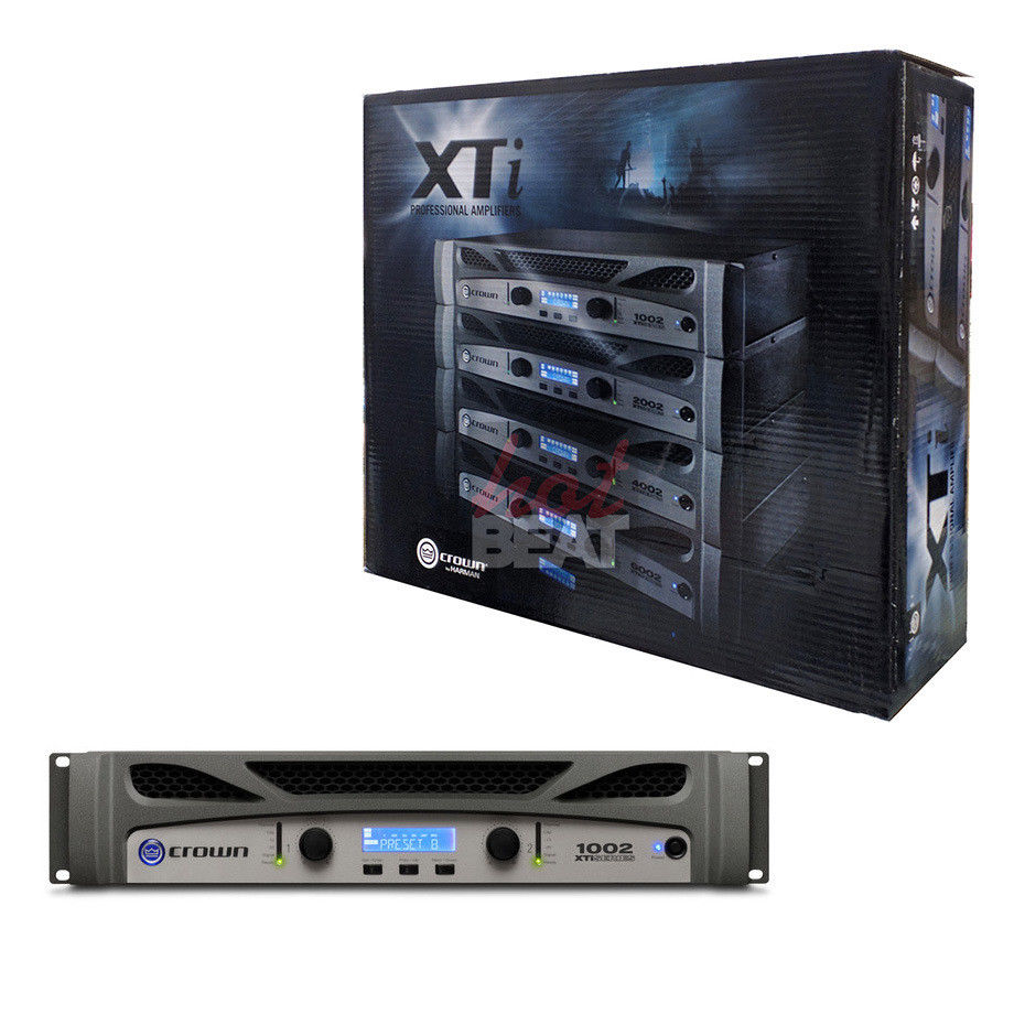 Crown XTI 1002 Power Amplifier – Hot Beat Electronics